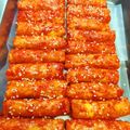 Cooksnap Norida Alias semasa beliau membuat Popia Sira Sambal.