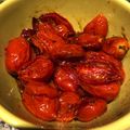 El cooksnap de Myriam Naddeo cuando hizo Tomatitos cherry caramelizados.