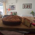 El cooksnap de Natalia cuando hizo Budín de manzana, chips de chocolate y nueces 💣.