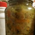 El cooksnap de Ian y sama cuando hizo Berenjenas en escabeche.