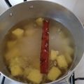 El cooksnap de Anna cuando hizo Jugo pera-piña dominicano.