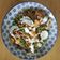 El cooksnap de Azucena cuando hizo Guisantes compuestos con jamón cocido, pasta y huevo duro.