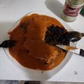 El cooksnap de Fer Pastrana cuando hizo Chuletas en salsa de chipotle económicas.