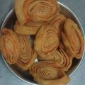 Bharati Kini's cooksnap of when they made रंगीत चिरोटे (chirote recipe in marathi).