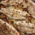 El cooksnap de Carles Teixidó cuando hizo Pescado horneado con mantequilla especiada.