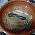 El cooksnap de Amparo Lozano cuando hizo Habas a la valenciana.