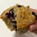il Valentina B. quando ha preparato Cruffin alle pesche e mirtilli freschi