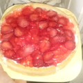 El cooksnap de Alejandra Rojas cuando hizo Tarta de Frutillas con crema 🍓.