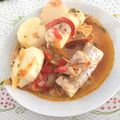 El cooksnap de juan larry cuando hizo Chupín de pescado.