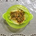 Cooksnap dari Sondang Lidya Christina Hutauruk untuk resep Nasi tim sapi for mpasi 11 month