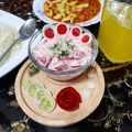 کوک اسنپ Setareh Tahmasebi بعد از امتحان کردن سالاد گوجه روسی.