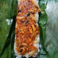 Cooksnap dari katrin untuk resep Nasi bakar ayam suwir kemangi