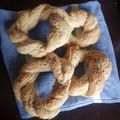 El cooksnap de Alejandra cuando hizo Simit, pan turco🤓.