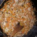 El cooksnap de Patri cuando hizo Filet con verduras al wol.