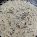 Fábián Erika Cooksnap-ja, amikor elkészítette a(z) Tejszínes-gombás gnocchi,baconnel fokhagymás szószban🍄🧄🥓🍝🍜 receptet.