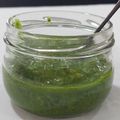 El cooksnap de Yvette cuando hizo Pesto de perejil.