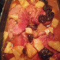El cooksnap de Cinthya Vallejo de Nisthal cuando hizo Chuletas glaseadas.