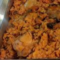 Cooksnap από Ευγενία Κοτσώνη στη συνταγή Κοκκινιστό κοτόπουλο με χυλοπιτάκι στον φούρνο