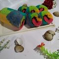 Cooksnap dari Bunda Olla untuk resep Mini Roll Cake Steam Rainbow 2 Telur