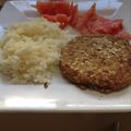 El cooksnap de Estela Alves cuando hizo Hamburguesas de lentejas rebosadas con avena!!.