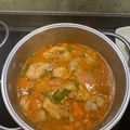 El cooksnap de Pedro Agraz Gutierrez cuando hizo Pollo con tomate y setas.