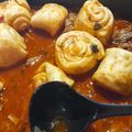 El cooksnap de Stella Maris Monina cuando hizo Rollitos de harina en estofado Wickel Nudel (Wickel Klees) con estofado ALEMANES DEL VOLGA.