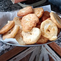 El cooksnap de María Eugenia Cruz cuando hizo Tortas fritas 🥯.