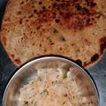 Ziya purohit का कुकस्नैप जब उन्होंने मूली के पराठे (Mooli ke parathe recipe in hindi) बनाया था।