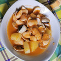 El cooksnap de Pacojo Trujillo cuando hizo Fabes con Almejas finas.