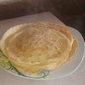 El cooksnap de EUGE Rodriguez cuando hizo Panqueques dulces.