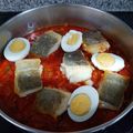 El cooksnap de Marian18 cuando hizo Bacalao fresco con tomate y pimientos🍅🌶.