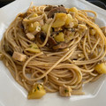 El cooksnap de misg1 cuando hizo 325. Espaguetis con salsa de tofu y manzanas (vegetariano) (principal pasta).