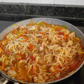 El cooksnap de marcelo fernandez cuando hizo Noodles con pollo y soja 🍲.