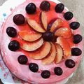 کوک اسنپ T Sh بعد از امتحان کردن کیک تولد توت فرنگی🍓🍓🍓(کیک شیفون).