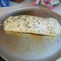 Wayne Aldridge's cooksnap of when they made Cheesy Lasagna Stuffed Garlic Bread.