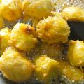 Cooksnap Russiah Rais semasa beliau membuat Cempedak Goreng.