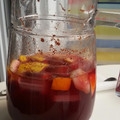 El cooksnap de Marisa cuando hizo Sangría.