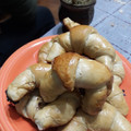 El cooksnap de Irma Castellano cuando hizo Mediaslunas o croissants rellenos de chocolate.