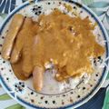 El cooksnap de Clemente Florit Porcel cuando hizo Longanizas de pollo en salsa.
