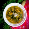 Geeta Gupta का कुकस्नैप जब उन्होंने मूली के पत्ते की ढोकली (mooli ke patte ki dhokli recipe in Hindi) बनाया था।
