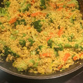 El cooksnap de LAURA GORRÍA cuando hizo Quinoa con verduras.