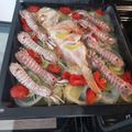 El cooksnap de Marc Lobo cuando hizo Dorada al horno con cebolla y patata.