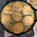 Kevin Hall's cooksnap of when they made Cast iron chicken pot pie.