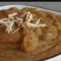 Asha Sharma's cooksnap of when they made Suji ka  halwa.