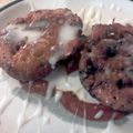 Juicee34's cooksnap of when they made Vickys Blueberry Fritters, GF DF EF SF NF.
