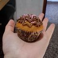 El cooksnap de Eugenia Czajkowski cuando hizo 🧁CUPCAKES 🧁 DE 🥕ZANAHORIA🥕(con 🌰nueces🌰 y 🍊naranja🍊).