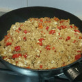 El cooksnap de clareta cuando hizo Quinoa con tofu y tomatitos.