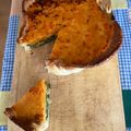 El cooksnap de Cisca cuando hizo Tarta de calabaza y espinacas (bicolor).