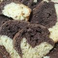 El cooksnap de Mailen Nahir cuando hizo Budín marmolado de vainilla y chocolate.