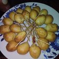 El cooksnap de Carolina Rueda cuando hizo Banderillas de Salchicha.